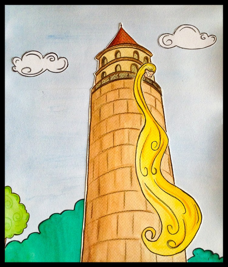 Rapunzel Stuck in her Tower